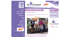 Desktop Screenshot of ibc-office-petanque.com